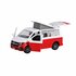 Kids Globe Traffic Die-Cast Volkswagen Transporter Camper 13.5 cm Wit/Rood_ Kids Globe Traffic Die-Cast Volkswagen Transporter Camper 13.5 cm Wit/Rood_