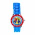Super Mario Time Teacher Horloge Blauw/Rood_