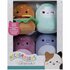 Squishmallows Micromallows Knuffels Carl/Yollie/Javari/Tudor 6.5 cm_