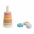 Jipy Bioplastic Giftset Stapeltoren Bad Stapelbekertjes + Speel Ratelbal_