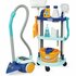 Ecoiffier Clean Home Schoonmaak Trolley en Stofzuiger_