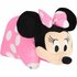 Disney Knuffelkussen Minni Mouse 45x28 cm Zwart/Roze_