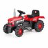 Dolu Traptractor met Claxon Rood/zwart_