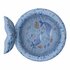 Little Dutch Ocean World Zwembad met Staart 80 cm Blauw_