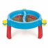 Dolu 2-in-1 Watertafel & Zandtafel met Accessoires Blauw/Rood/Geel 98x98x77cm_