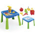 Dolu Zand-Watertafel + Accessoires Blauw/Groen_
