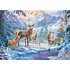 Ravensburger Puzzel Deer and Stags Winter 1000 Stukjes_